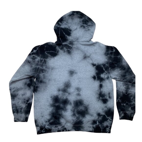 Primitive x Sailor Moon Hoodie Black Mens M Acid-Washed/Tie-Dyed Shiny Logo Rare - Picture 2 of 4